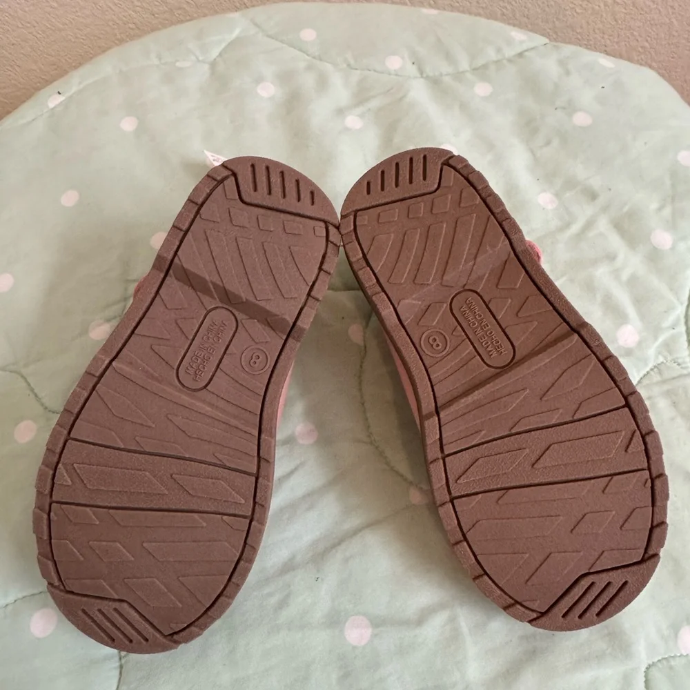 NWT Old Navy BAMBOO Pink Dress Shoes with Classic Mary Jane Style  size 8